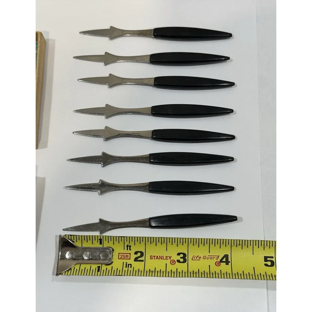 Vintage Little Forks TWO 8-Piece‎ Set Stainless Steel, Made in Japan, MCM
